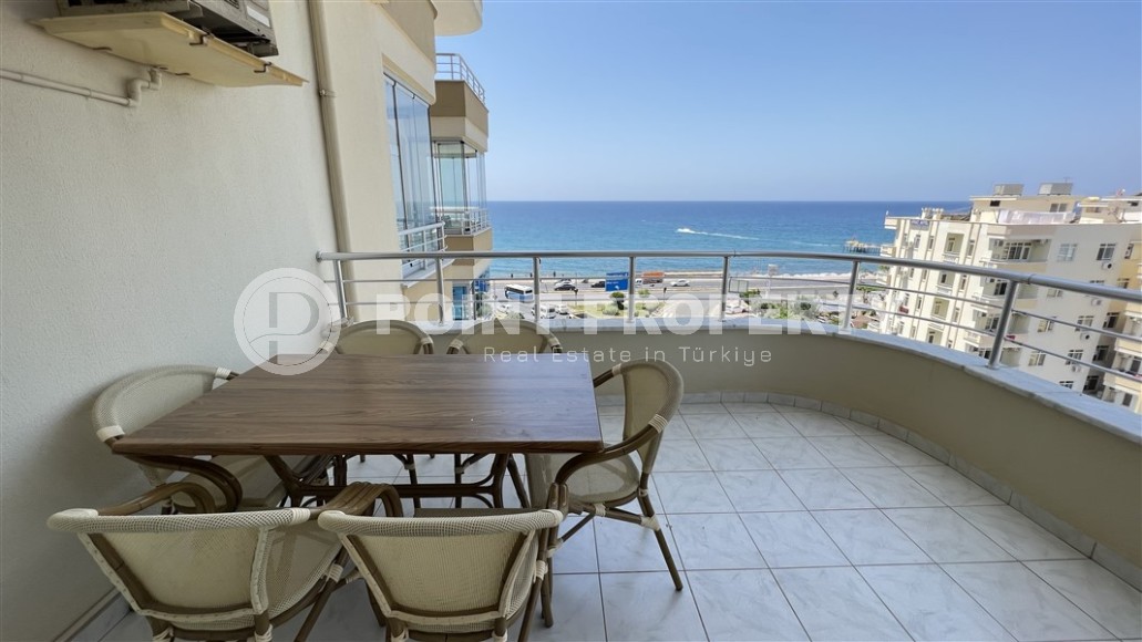 Уютная квартира с видом на море и горы, в центре спокойного района Аланьи - Тосмур-id-6622-фото-8