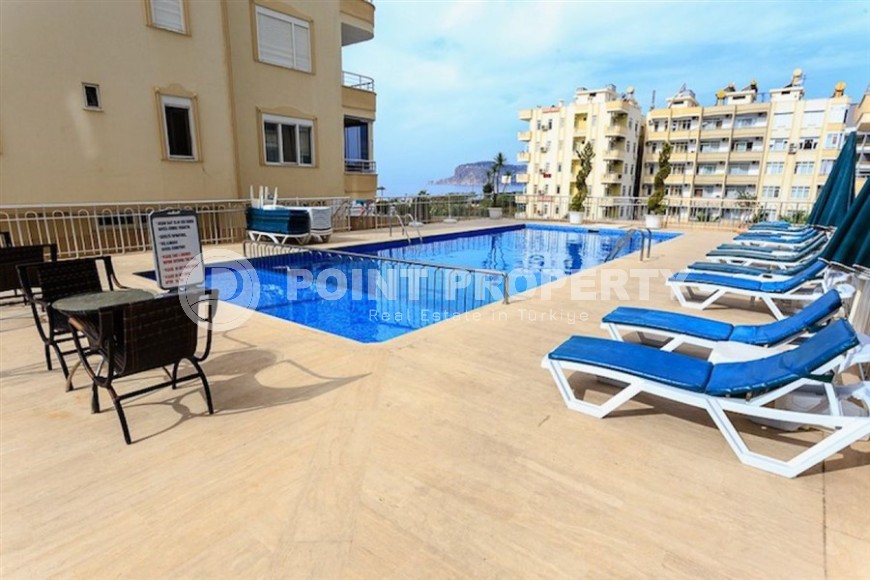 Уютная квартира с видом на море и горы, в центре спокойного района Аланьи - Тосмур-id-6622-фото-13