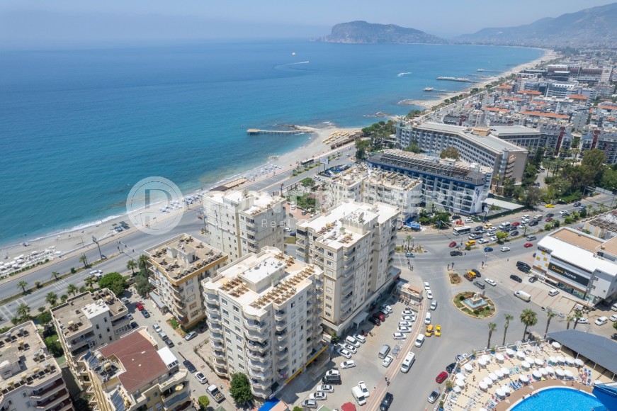 Уютная квартира с видом на море и горы, в центре спокойного района Аланьи - Тосмур-id-6622-фото-17