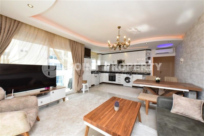 Modern apartment with furniture and household appliances, in a residential complex with rich internal infrastructure-id-6624-photo-2