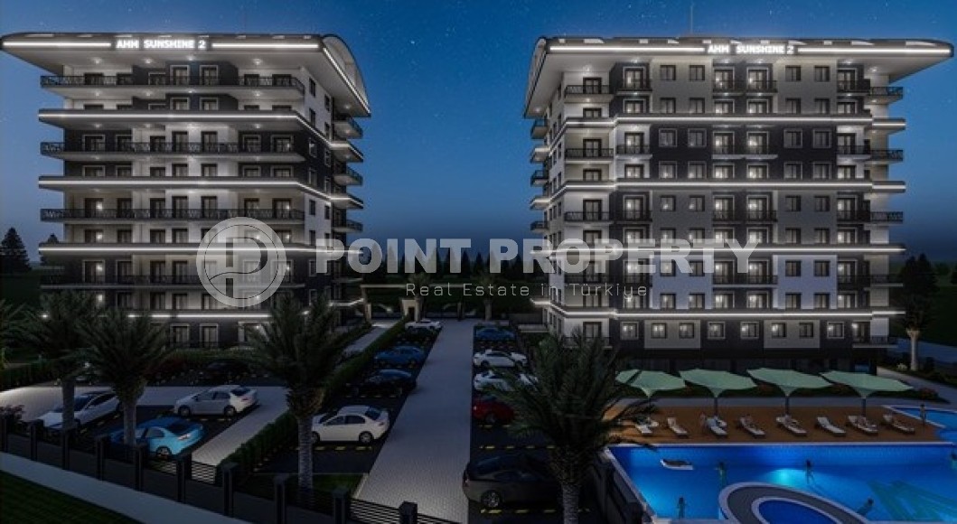 Новая квартира с чистовой отделкой, в жилом комплексе на финальном этапе строительства, в 1900 метрах от моря-id-6625-фото-8