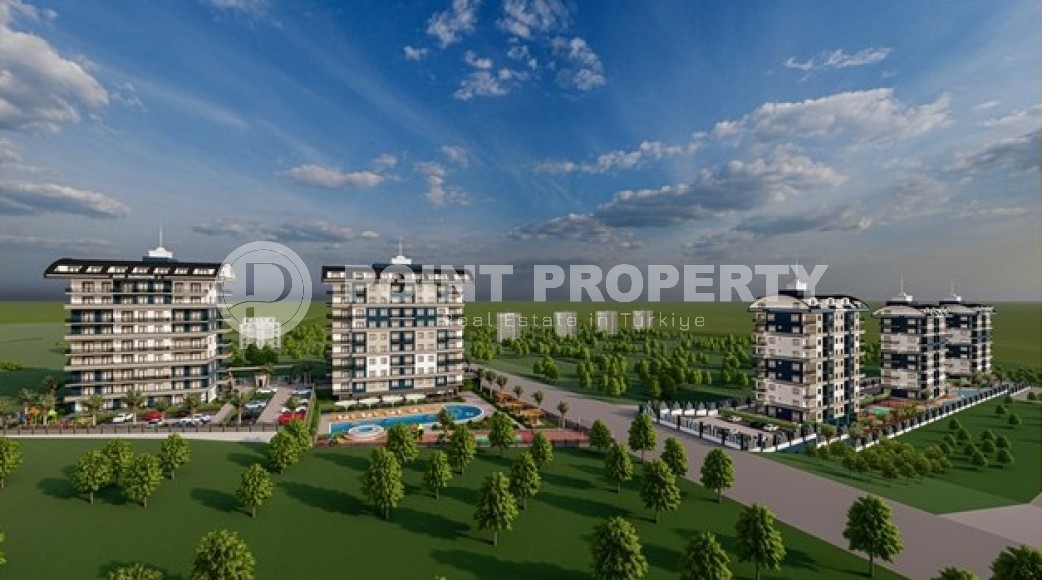 Новая квартира с чистовой отделкой, в жилом комплексе на финальном этапе строительства, в 1900 метрах от моря-id-6625-фото-10