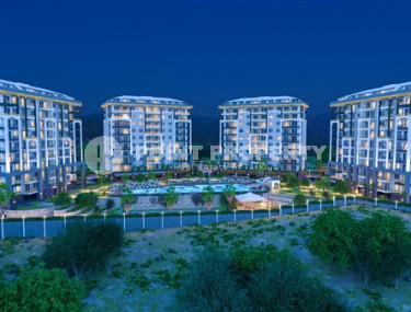 New one-bedroom apartment, 46m² in an elite complex 900m from Incekum beach in Avsallar-id-1521-photo-2