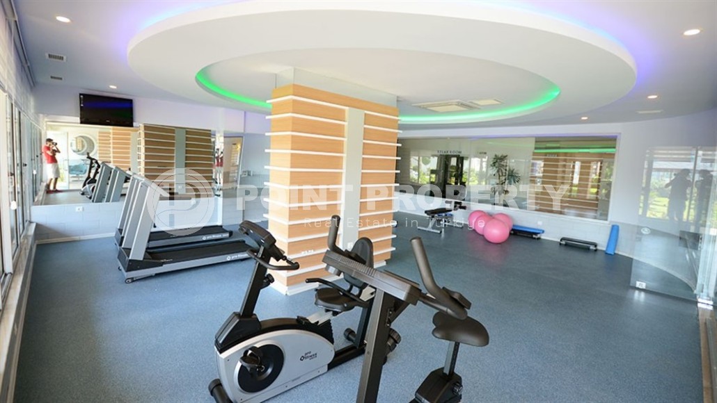 Современная квартира с просторной открытой террасой, на 1-м этаже в комфортабельном жилом комплексе, с богатой внутренней инфраструктурой-id-6628-фото-10