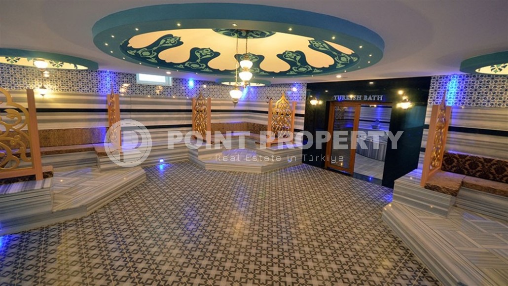 Современная квартира с просторной открытой террасой, на 1-м этаже в комфортабельном жилом комплексе, с богатой внутренней инфраструктурой-id-6628-фото-11