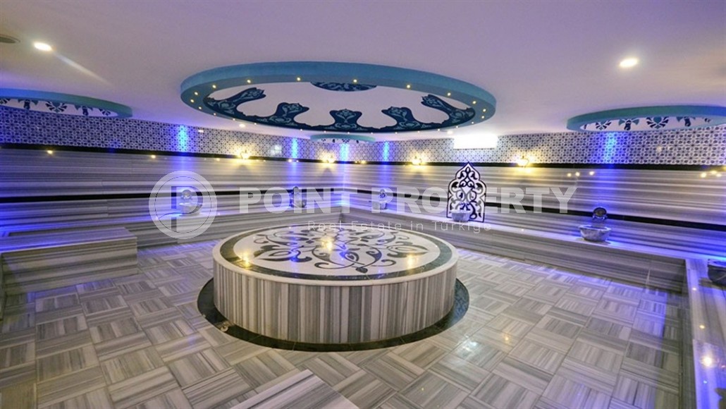 Современная квартира с просторной открытой террасой, на 1-м этаже в комфортабельном жилом комплексе, с богатой внутренней инфраструктурой-id-6628-фото-12