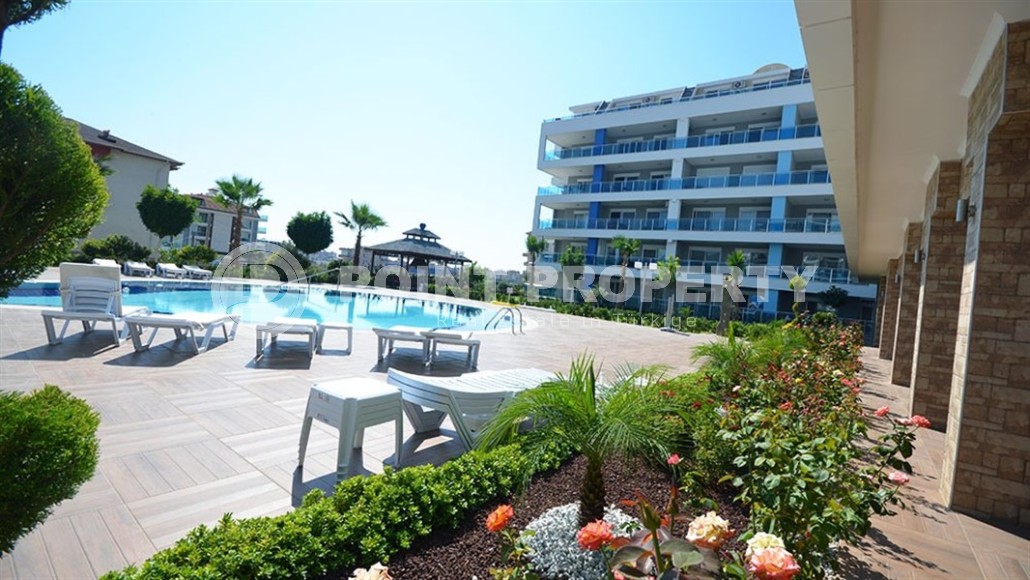 Современная квартира с просторной открытой террасой, на 1-м этаже в комфортабельном жилом комплексе, с богатой внутренней инфраструктурой-id-6628-фото-17