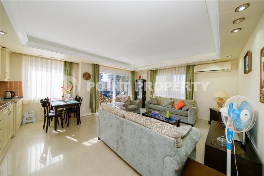 Светлая, уютная квартира 2+1, общей площадью 110 м2, на 3-м этаже в благоустроенном жилом комплексе, в центре района Махмутлар-id-6629-фото-2