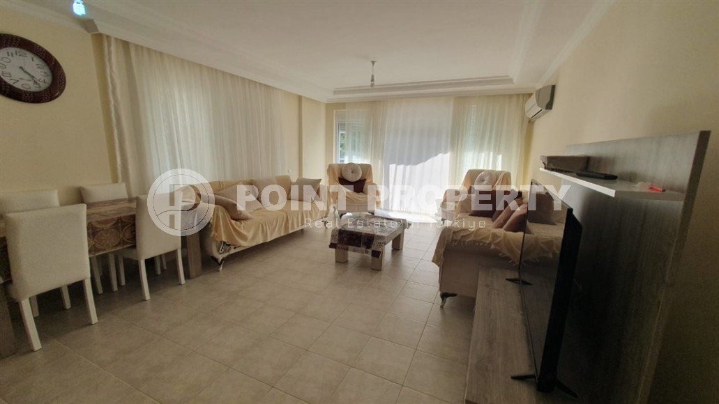 Well-maintained, furnished apartment 2+1, on an area of 130 m2, in the center of a calm, well-kept area of Alanya - Mahmutlar-id-6630-photo-2