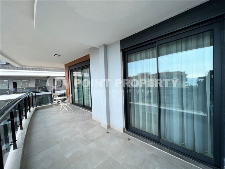 Комфортабельная квартира с видом на море, на 4-м этаже в современном жилом комплексе, в центре престижного района Аланьи - Кестель-id-6631-фото-5