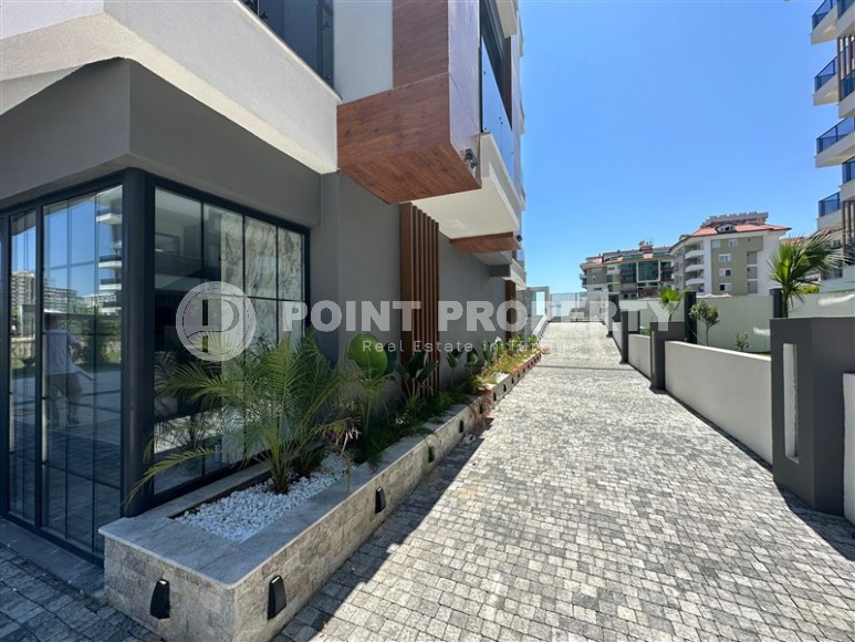 Комфортабельная квартира с видом на море, на 4-м этаже в современном жилом комплексе, в центре престижного района Аланьи - Кестель-id-6631-фото-17