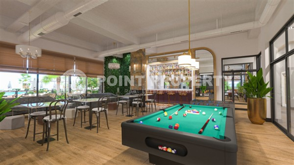 New one-bedroom apartment, 46m² in an elite complex 900m from Incekum beach in Avsallar-id-1521-photo-14