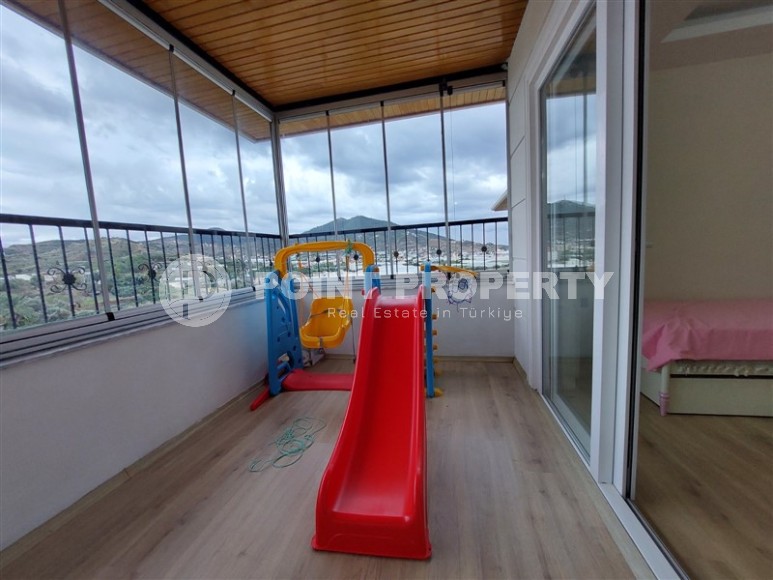 Двухуровневая квартира 4+1, общей площадью 168 м2, в зеленом, экологически чистом районе Аланьи - Газипаша-id-6633-фото-16