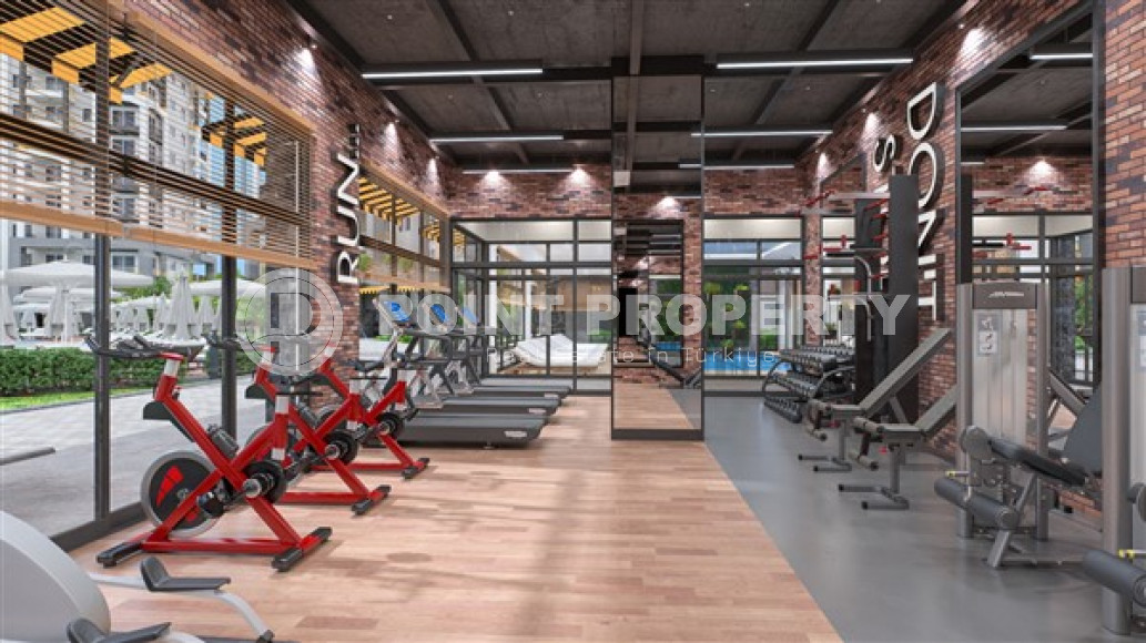 New one-bedroom apartment, 46m² in an elite complex 900m from Incekum beach in Avsallar-id-1521-photo-16