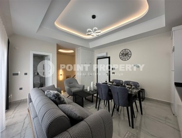 Панорамный дуплекс с видом на море, в новом жилом комплексе, в центре района Махмутлар-id-6634-фото-3