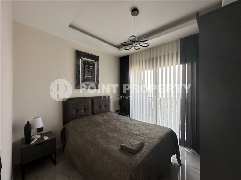 Панорамный дуплекс с видом на море, в новом жилом комплексе, в центре района Махмутлар-id-6634-фото-5