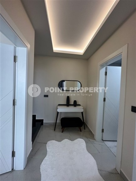 Панорамный дуплекс с видом на море, в новом жилом комплексе, в центре района Махмутлар-id-6634-фото-6