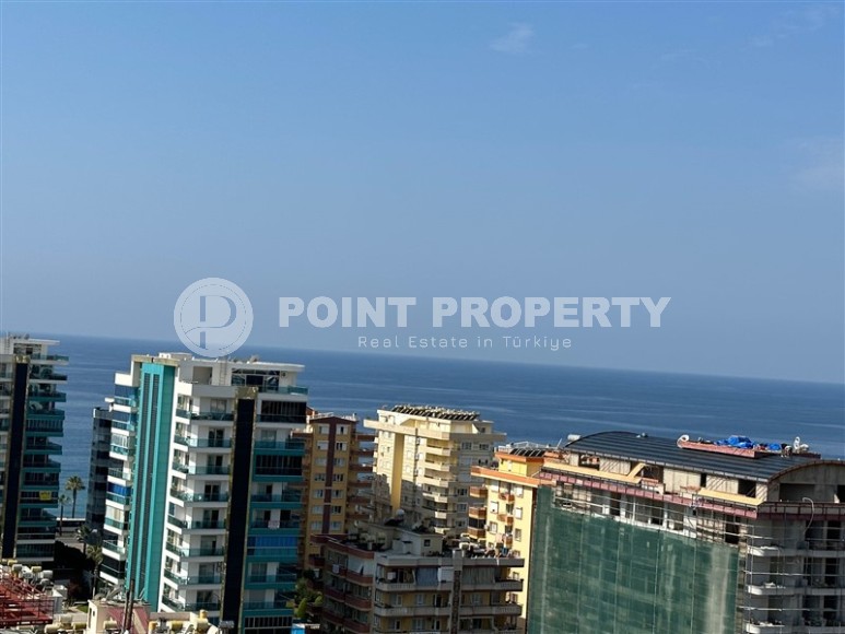 Панорамный дуплекс с видом на море, в новом жилом комплексе, в центре района Махмутлар-id-6634-фото-15