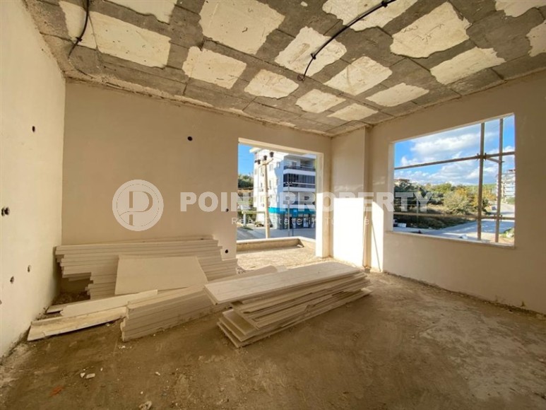 Квартира в строящемся жилом комплексе, в 1200 метрах от моря, в районе Авсаллар-id-6635-фото-3