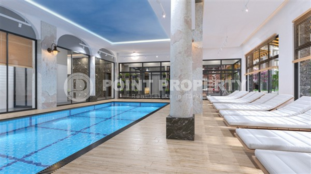 New one-bedroom apartment, 46m² in an elite complex 900m from Incekum beach in Avsallar-id-1521-photo-21