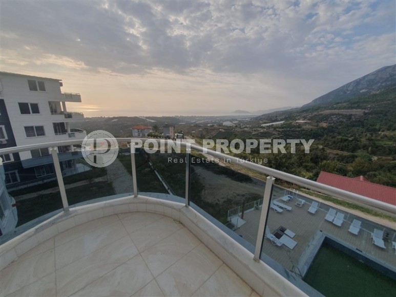 Большая двухуровневая квартира с панорамным видом на море и горы, в современном районе Аланьи - Махмутлар-id-6638-фото-17