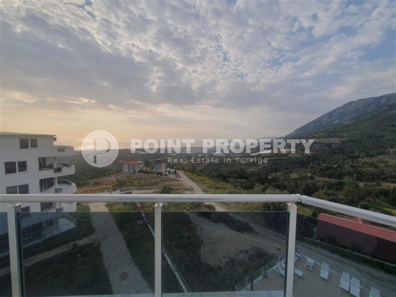 Большая двухуровневая квартира с панорамным видом на море и горы, в современном районе Аланьи - Махмутлар-id-6638-фото-19
