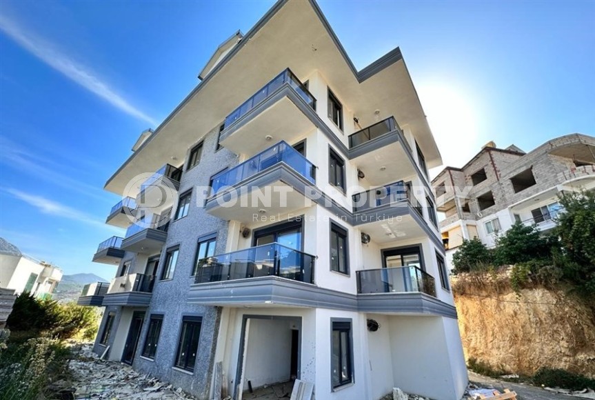 Компактная новая квартира в жилом комплексе 2023 года постройки, в зеленом, экологически чистом районе Аланьи - Каргыджак-id-6639-фото-12