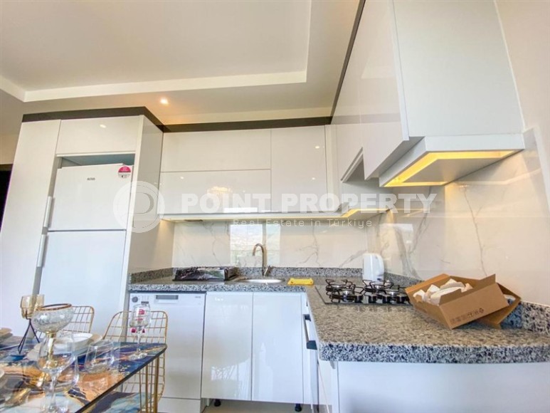 Modern, comfortable apartment 1+1, with mountain views, on the 10th floor, in a residential complex built in 2021-id-6640-photo-2