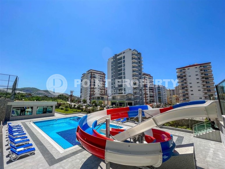 Modern, comfortable apartment 1+1, with mountain views, on the 10th floor, in a residential complex built in 2021-id-6640-photo-17