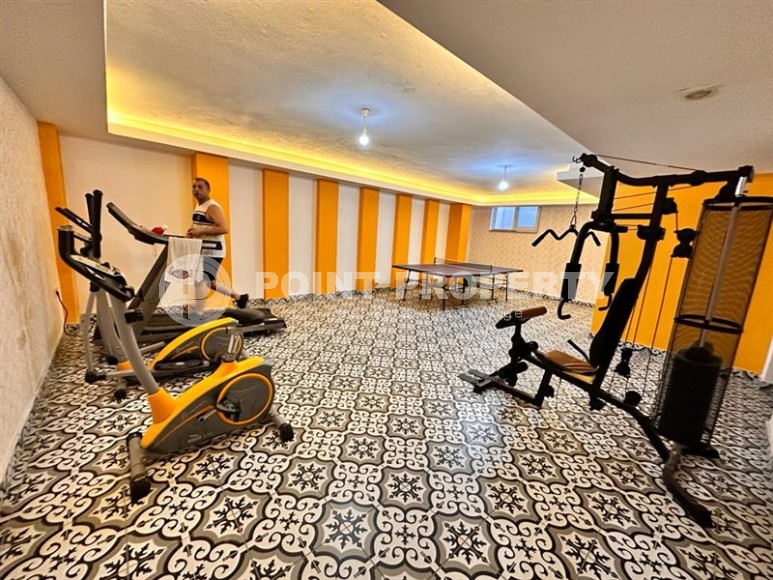 Large two-level apartment 5+1, on an area of 220 m2, in a residential complex built in 2017, in the center of Mahmutlar district-id-6644-photo-21