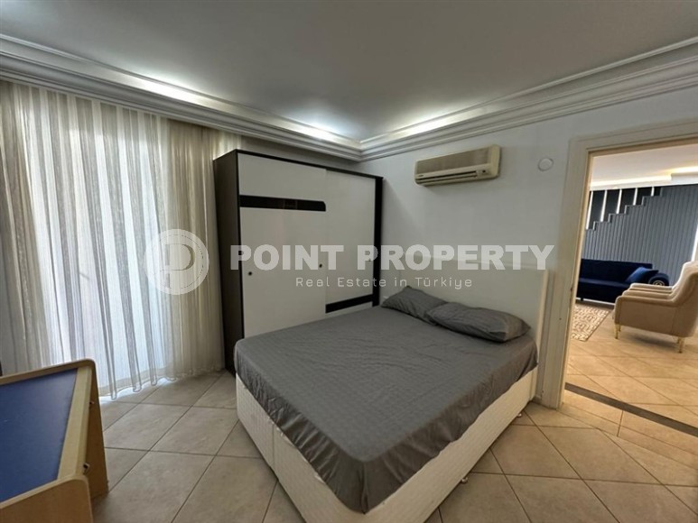 Furnished two-level apartment 3+1, with a total area of 145 m2, in the center of the modern area of Alanya - Lower Oba-id-6645-photo-3