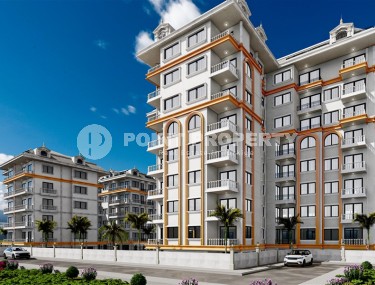 New 1+1 apartment, on an area of 55 m2, in a residential complex with rich internal infrastructure, in the center of Alanya-id-6650-photo-4