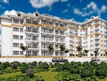 New 1+1 apartment, on an area of 55 m2, in a residential complex with rich internal infrastructure, in the center of Alanya-id-6650-photo-5