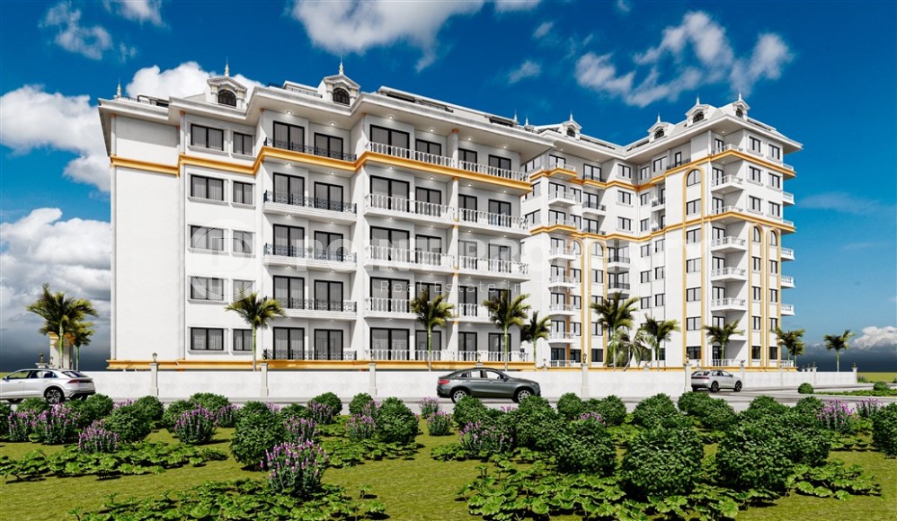 Новая квартира 1+1, на площади 55 м2, в жилом комплексе с богатой внутренней инфраструктурой, в центре Аланьи-id-6650-фото-5