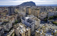 Стильная квартира с качественной чистовой отделкой, в 1300 метрах от моря, в центре Аланьи-id-6651-фото-20