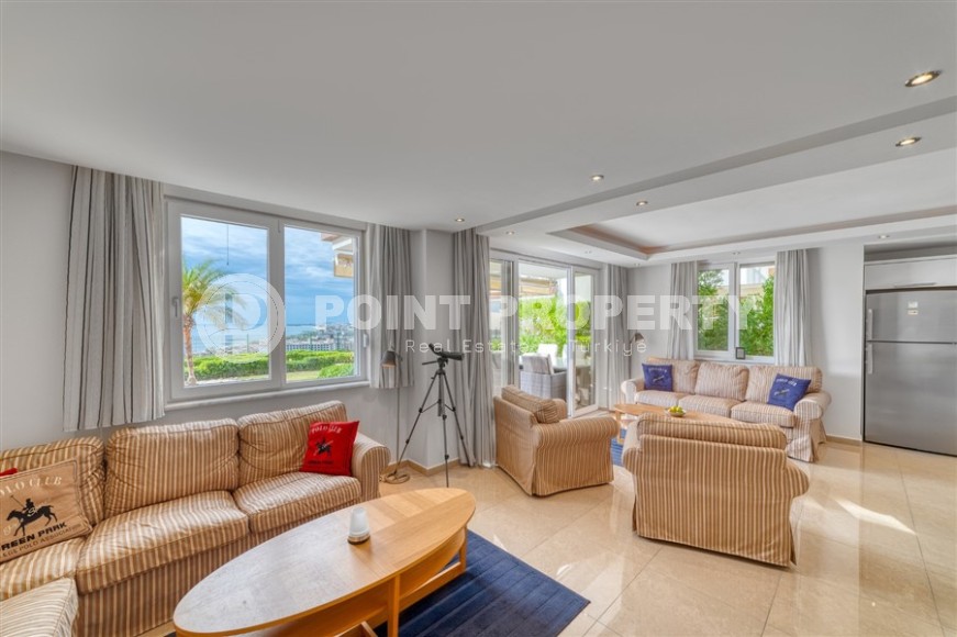 Атмосферная квартира с собственным садом, в 500 метрах от пляжа, в живописном районе Аланьи - Конаклы-id-6653-фото-4