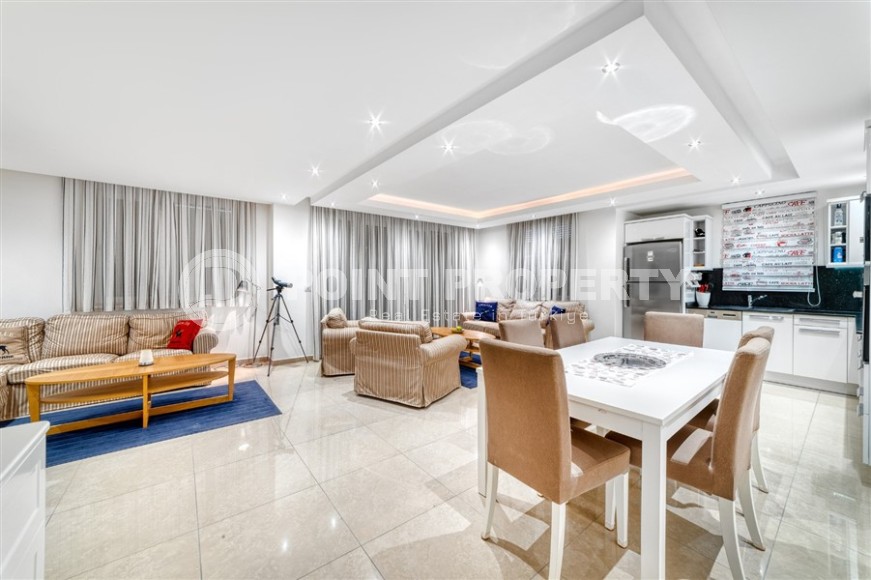 Атмосферная квартира с собственным садом, в 500 метрах от пляжа, в живописном районе Аланьи - Конаклы-id-6653-фото-8