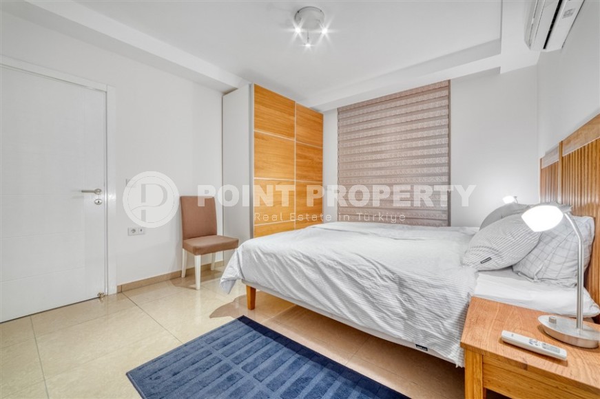 Атмосферная квартира с собственным садом, в 500 метрах от пляжа, в живописном районе Аланьи - Конаклы-id-6653-фото-10