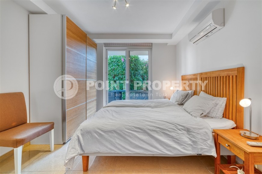 Атмосферная квартира с собственным садом, в 500 метрах от пляжа, в живописном районе Аланьи - Конаклы-id-6653-фото-11