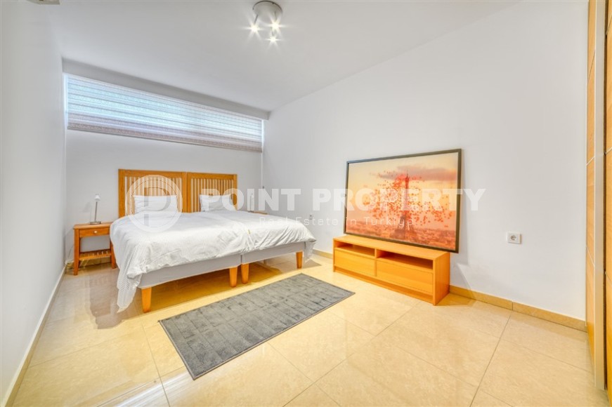 Атмосферная квартира с собственным садом, в 500 метрах от пляжа, в живописном районе Аланьи - Конаклы-id-6653-фото-15