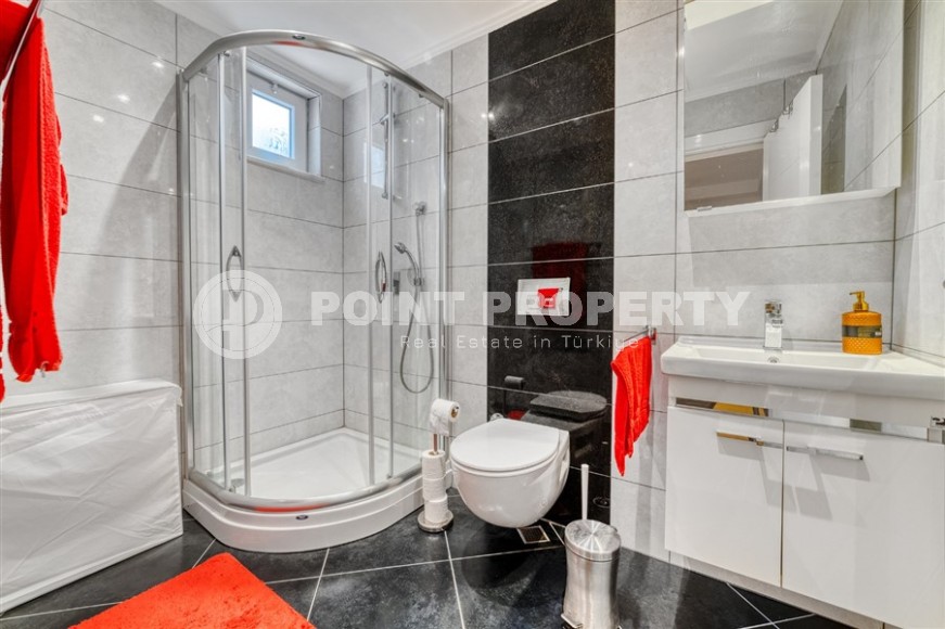 Атмосферная квартира с собственным садом, в 500 метрах от пляжа, в живописном районе Аланьи - Конаклы-id-6653-фото-19