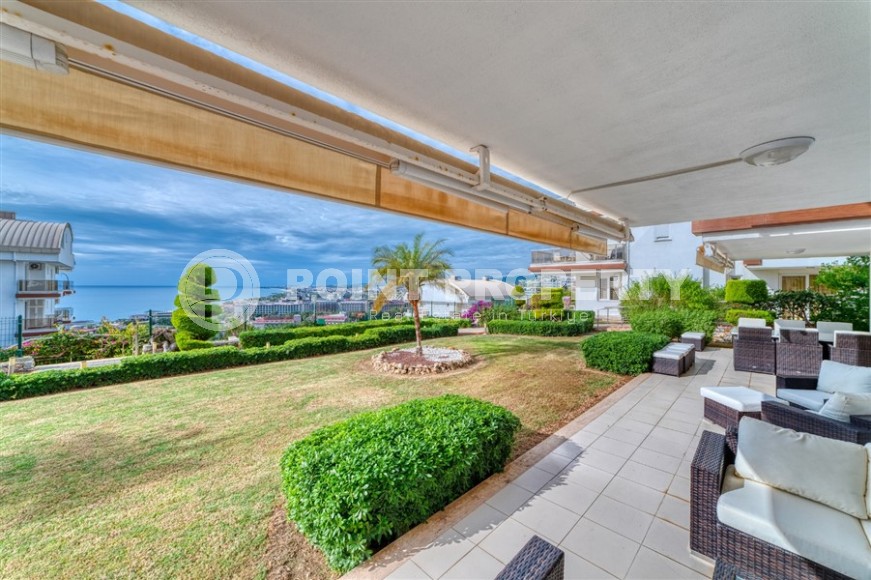 Атмосферная квартира с собственным садом, в 500 метрах от пляжа, в живописном районе Аланьи - Конаклы-id-6653-фото-22