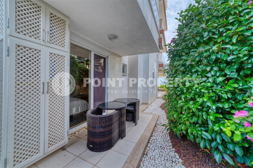 Атмосферная квартира с собственным садом, в 500 метрах от пляжа, в живописном районе Аланьи - Конаклы-id-6653-фото-24