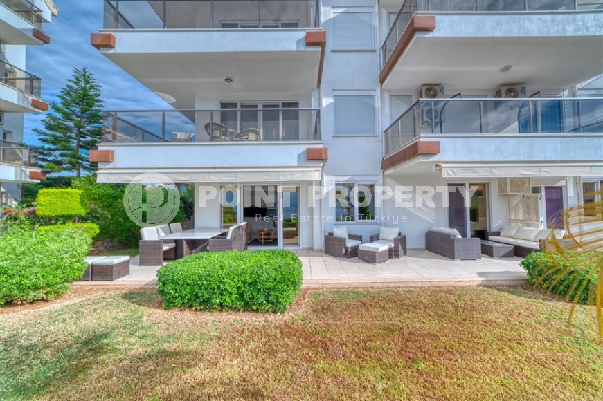 Атмосферная квартира с собственным садом, в 500 метрах от пляжа, в живописном районе Аланьи - Конаклы-id-6653-фото-25