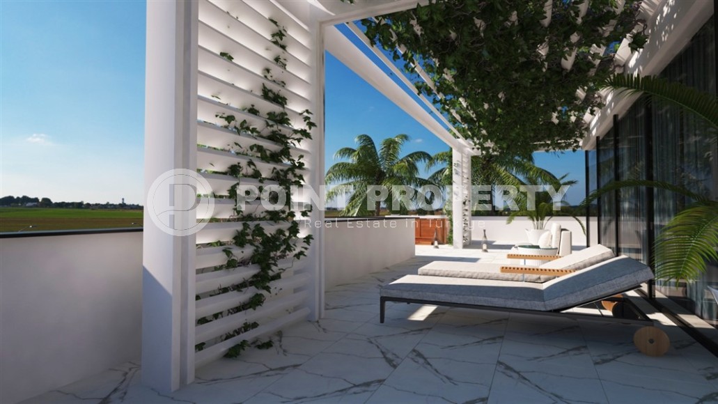 Две стильные новые виллы в живописной, экологически чистой местности, в элитном районе Аланьи - Бекташ-id-6664-фото-2