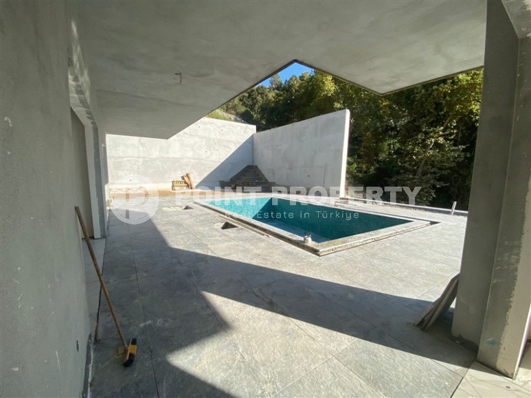 Две стильные новые виллы в живописной, экологически чистой местности, в элитном районе Аланьи - Бекташ-id-6664-фото-12