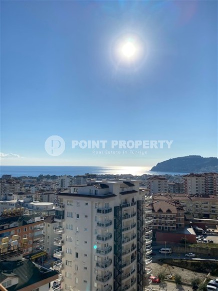 Большая двухуровневая квартира с панорамным видом на море и гору Кале, в спокойном районе Аланьи - Джикджилли-id-6672-фото-19