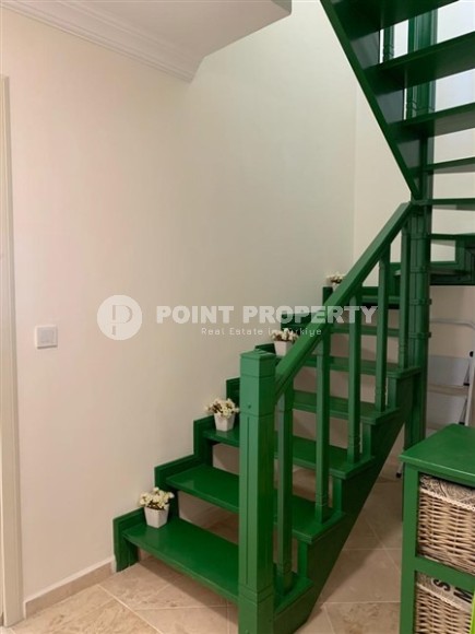 Panoramic duplex apartment overlooking the Taurus Mountains, 600 meters from the sea, in the center of the popular area of Alanya - Mahmutlar-id-6676-photo-10