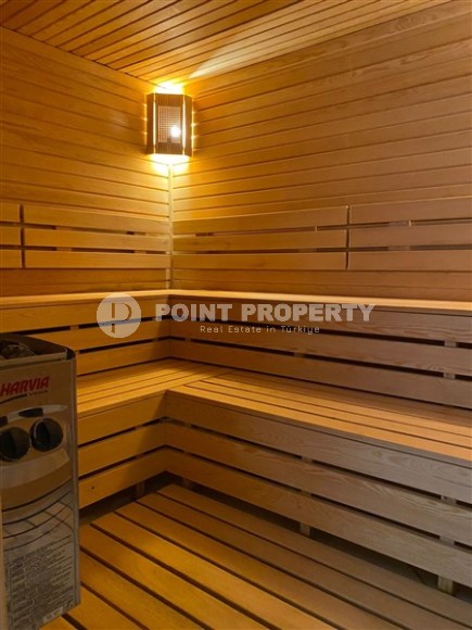 Panoramic duplex apartment overlooking the Taurus Mountains, 600 meters from the sea, in the center of the popular area of Alanya - Mahmutlar-id-6676-photo-11