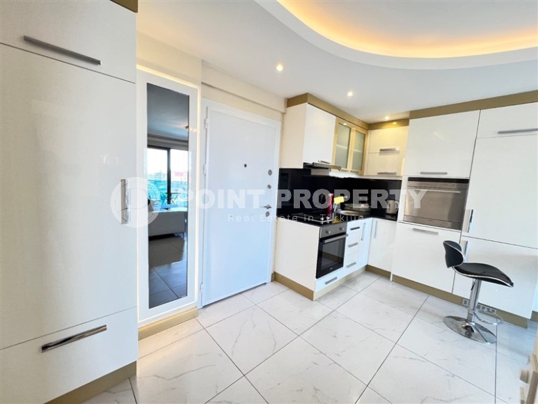 Небольшая панорамная квартира на 7-м этаже, в жилом комплексе с богатой внутренней инфраструктурой-id-6678-фото-3